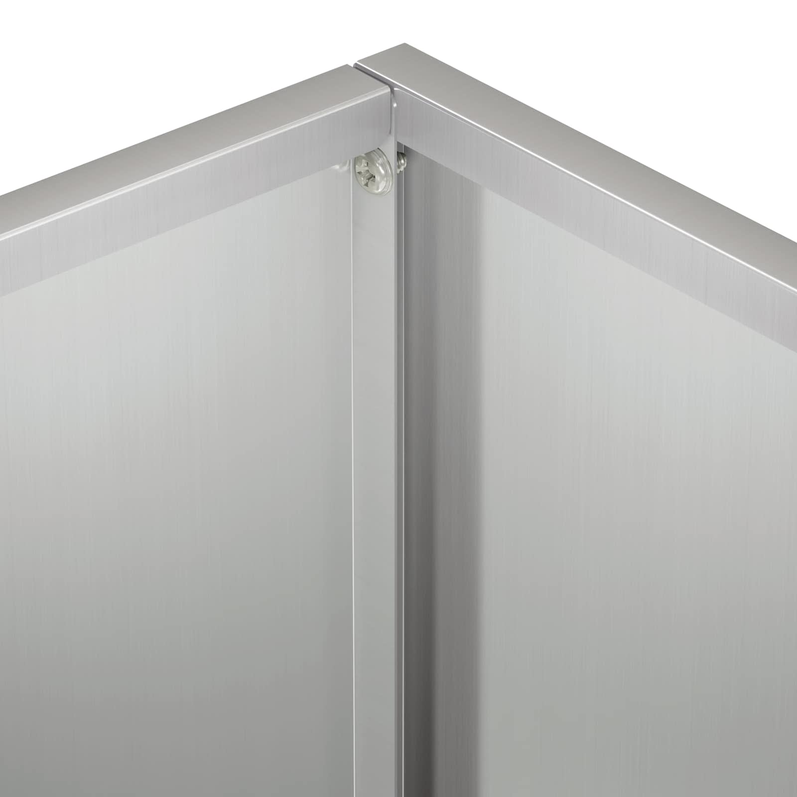 vidaXL Doniczka ogrodowa srebrny 40 x 30 x 30 cm Stal ocynkowana
