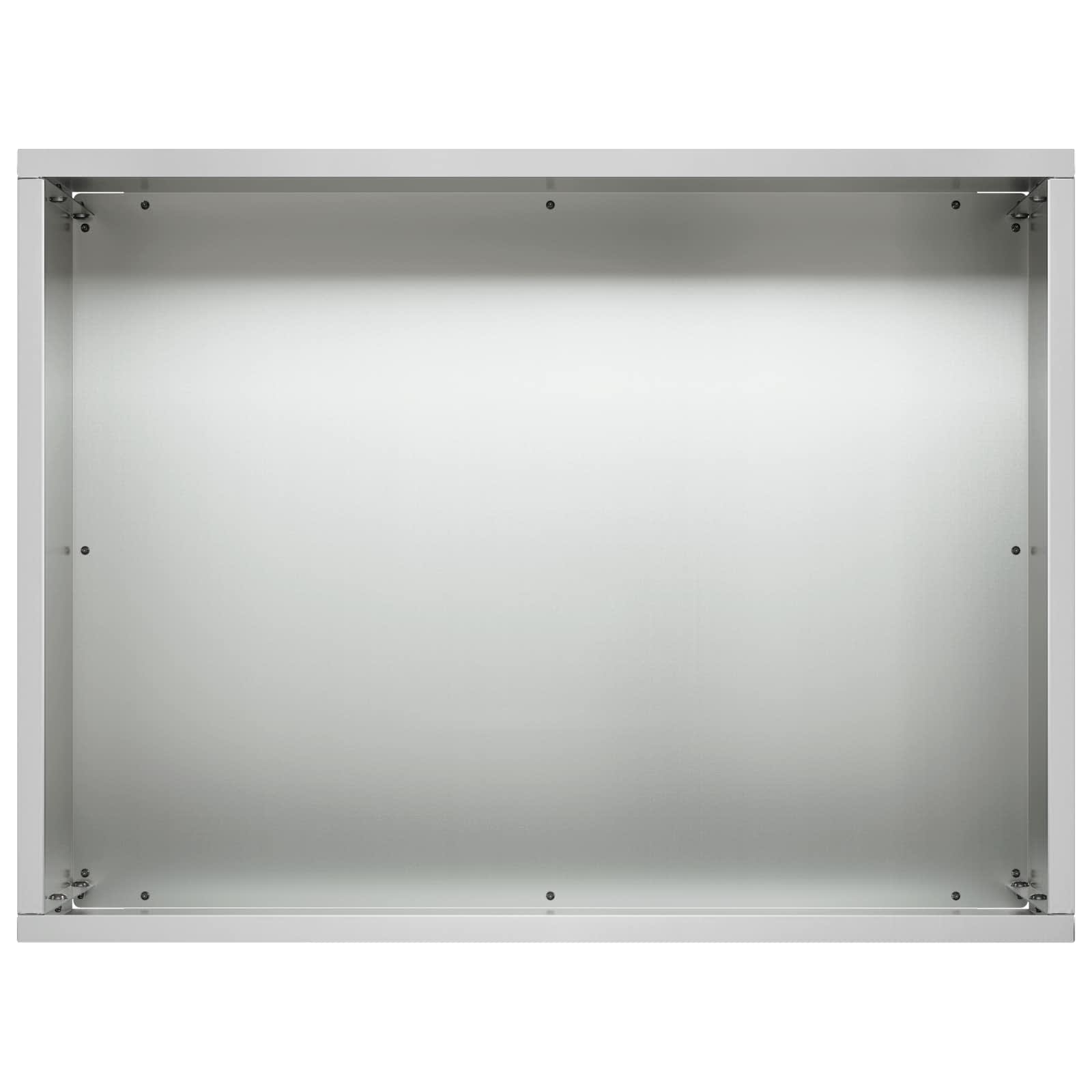 vidaXL Doniczka ogrodowa srebrny 40 x 30 x 30 cm Stal ocynkowana