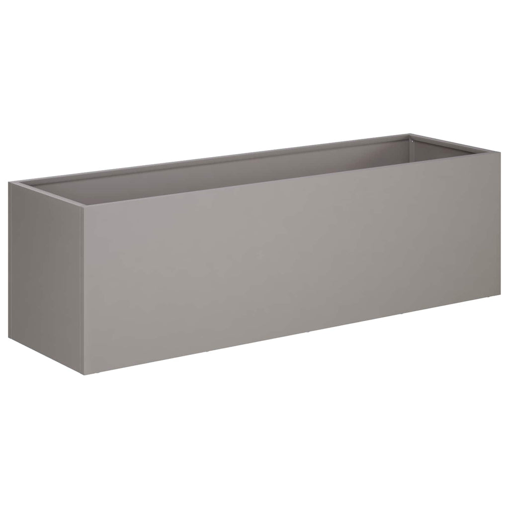 vidaXL Doniczka ogrodowa Rdzawy 100 x 30 x 30 cm Stal kortenowska