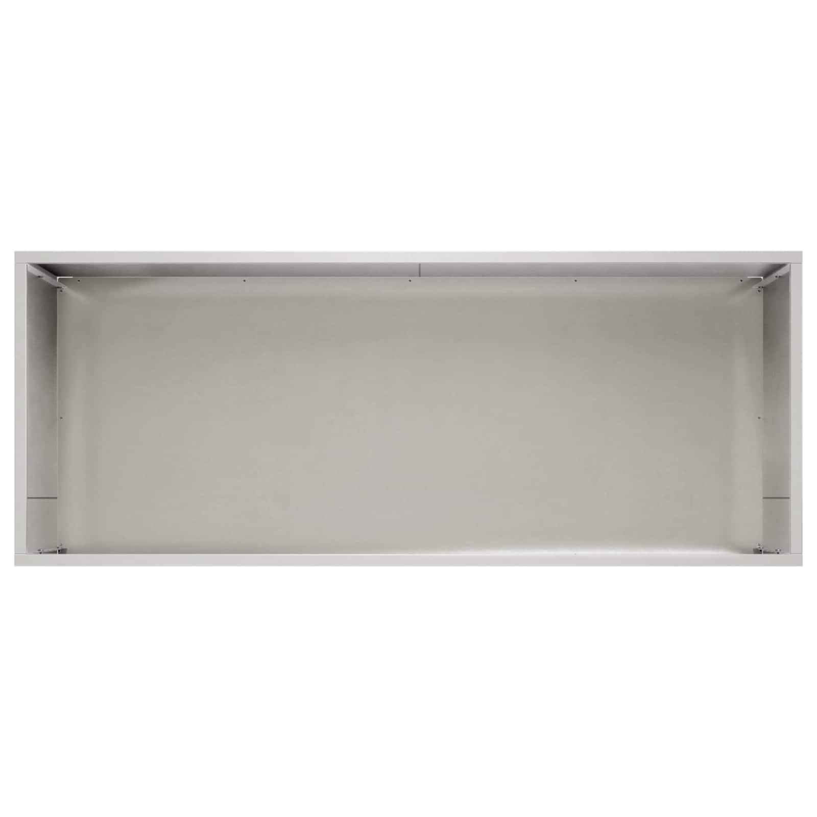 vidaXL Doniczka ogrodowa srebrny 100 x 40 x 40 cm Stal nierdzewna