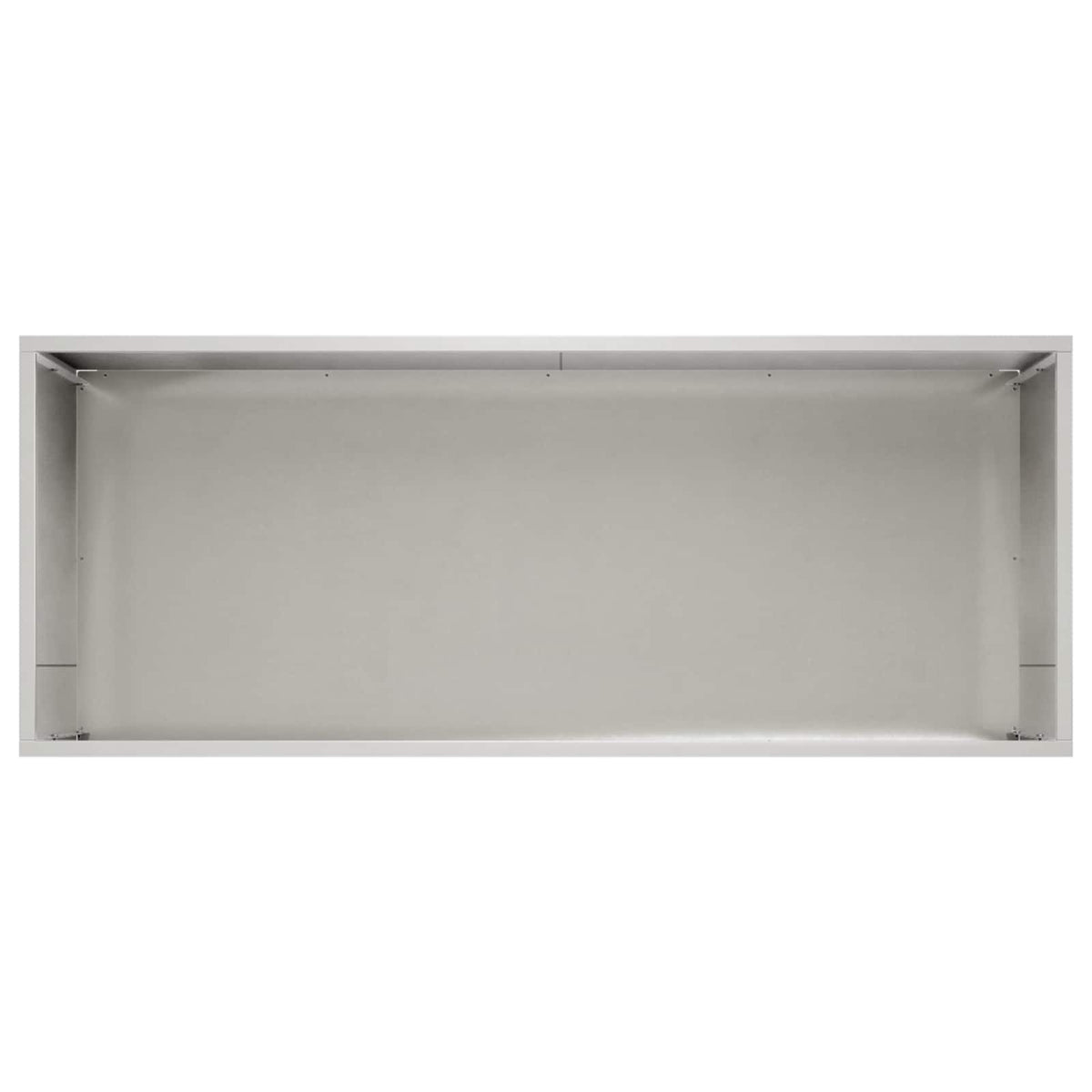 vidaXL Doniczka ogrodowa 2 szt. srebrny 100 x 40 x 40 cm