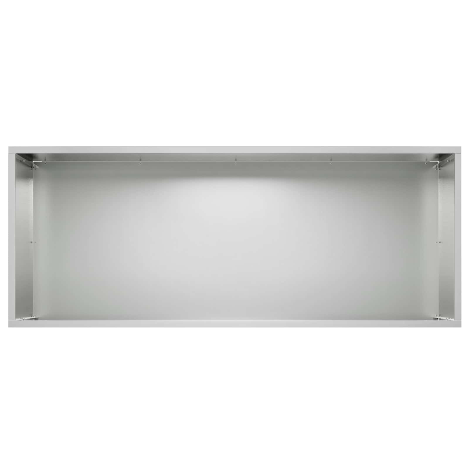 vidaXL Doniczka ogrodowa srebrny 100 x 40 x 40 cm Stal ocynkowana