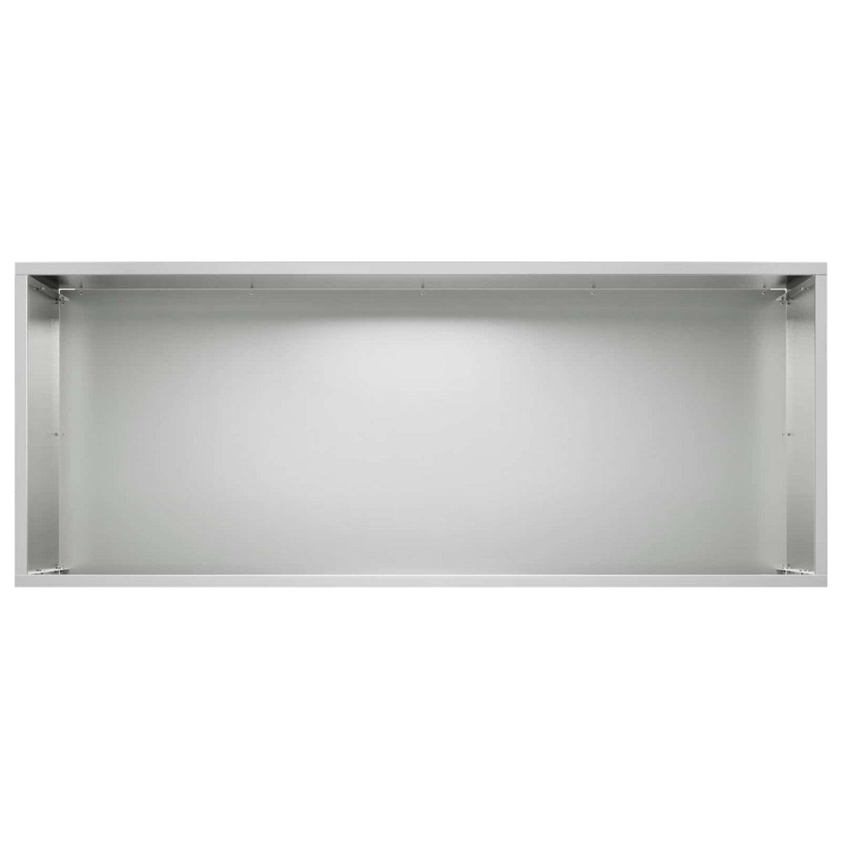 vidaXL Doniczka ogrodowa 2 szt. srebrny 100 x 40 x 40 cm