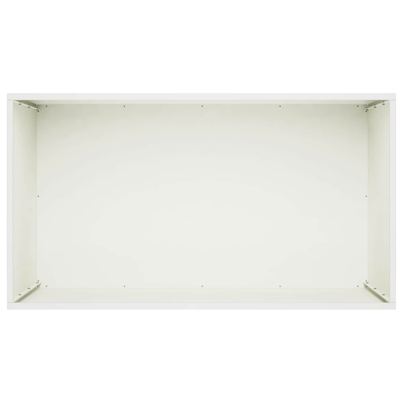 vidaXL Doniczka ogrodowa Biały 100 x 50 x 50 cm Stal zimnogięta