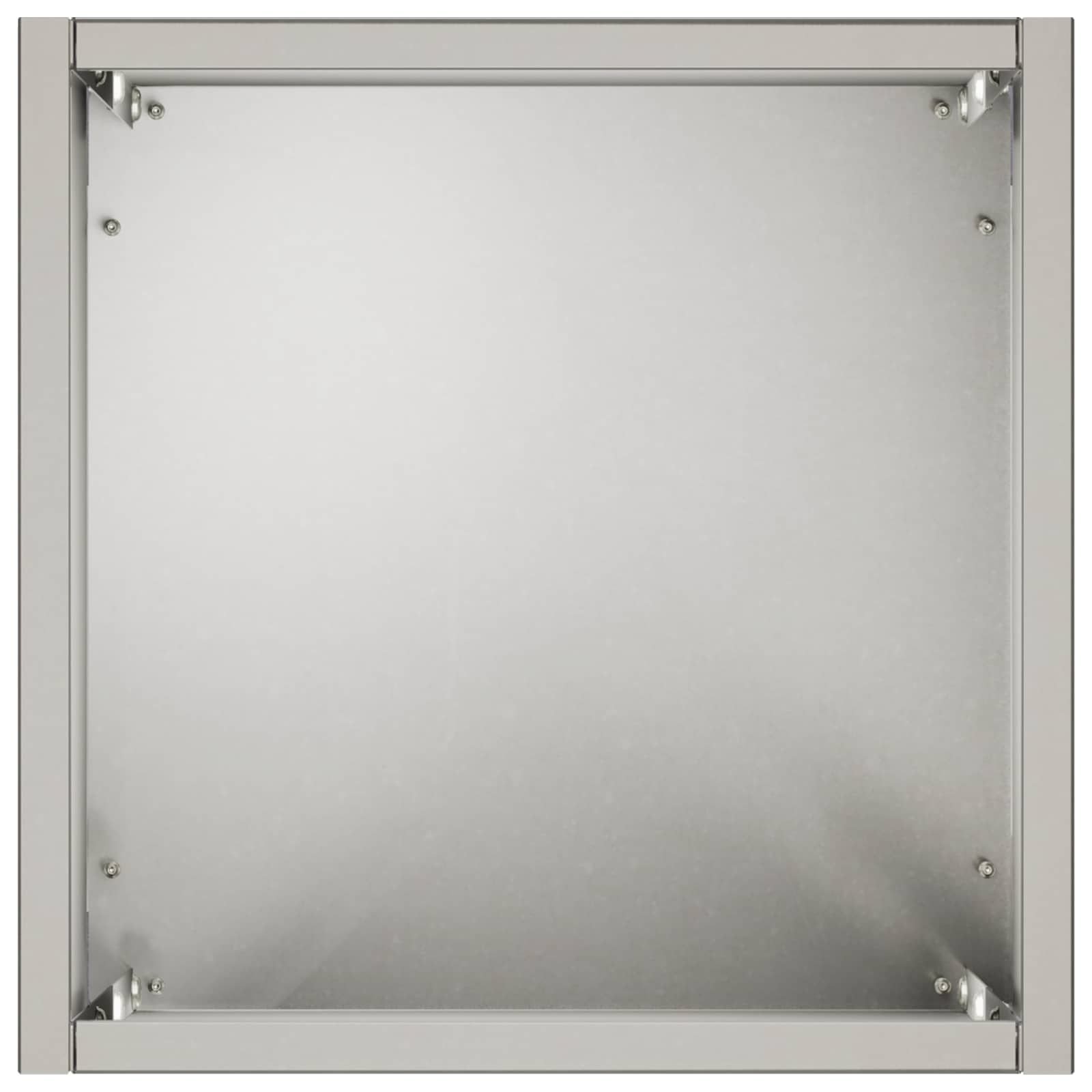 vidaXL Doniczka ogrodowa srebrny 20 x 20 x 50 cm Stal nierdzewna