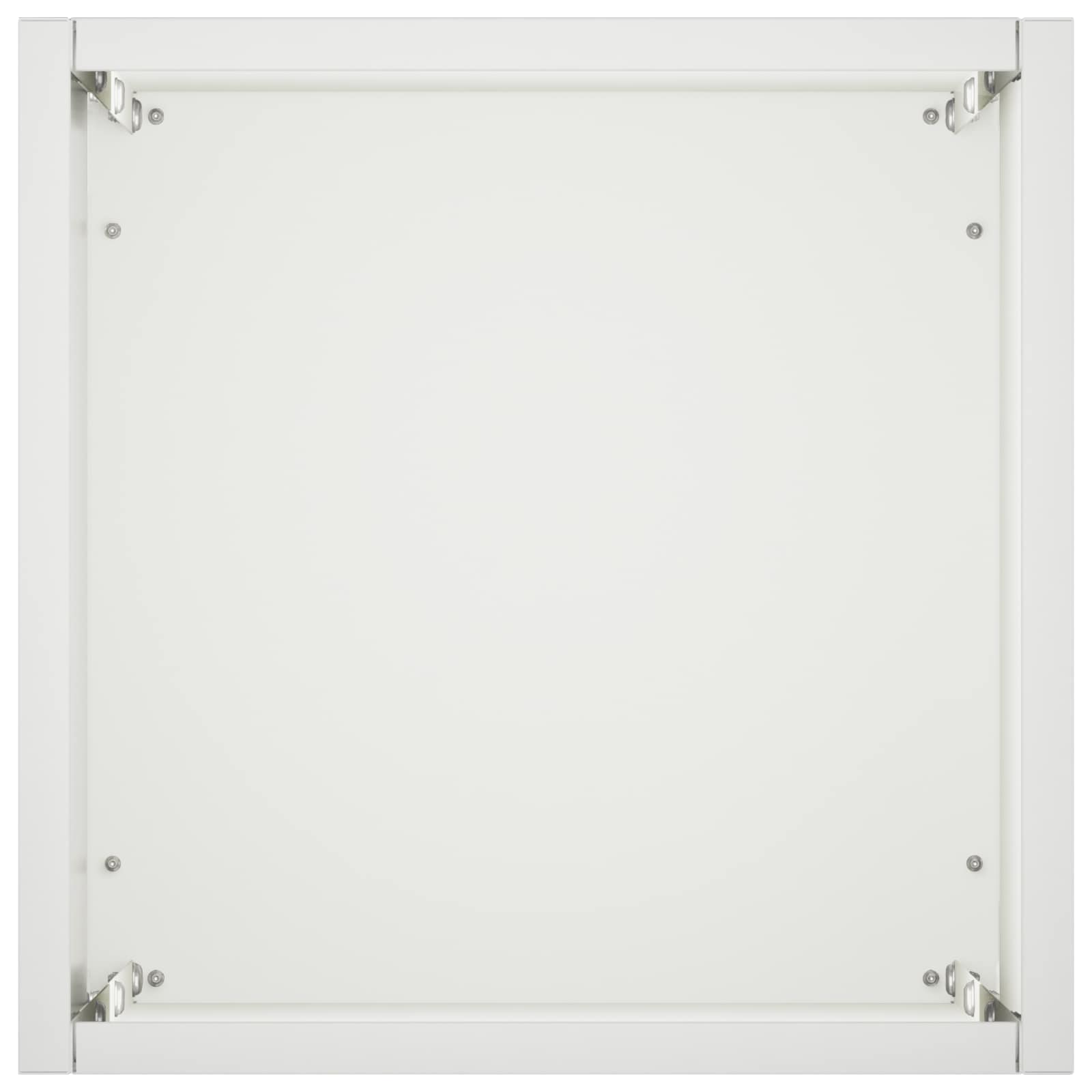 vidaXL Doniczka ogrodowa 2 szt. Biały 20 x 20 x 75 cm Stal zimnogięta