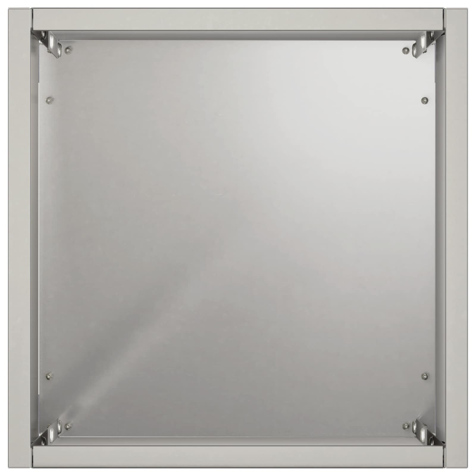 vidaXL Doniczka ogrodowa srebrny 20 x 20 x 75 cm Stal nierdzewna