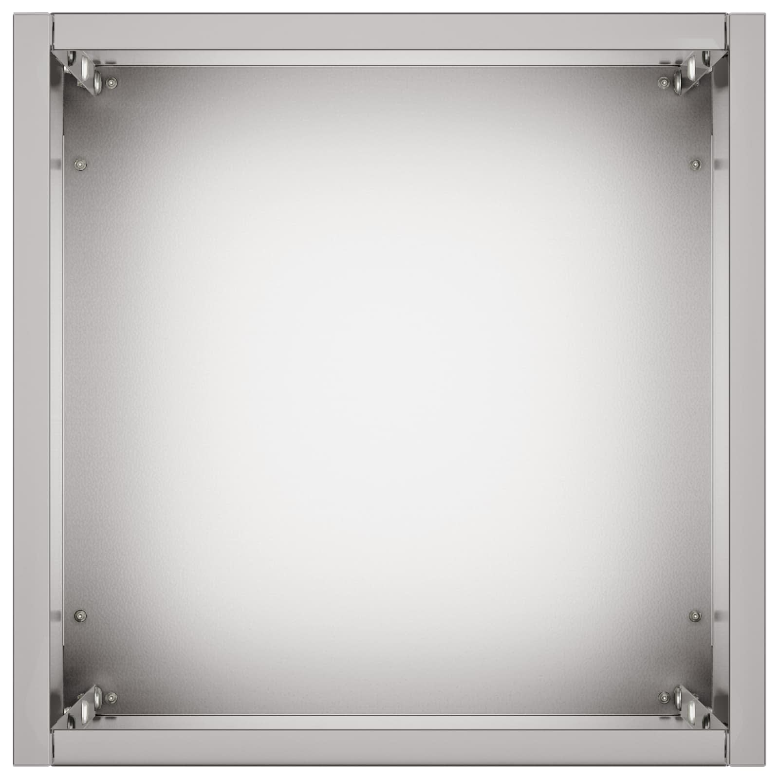 vidaXL Doniczka ogrodowa srebrny 20 x 20 x 75 cm Stal ocynkowana