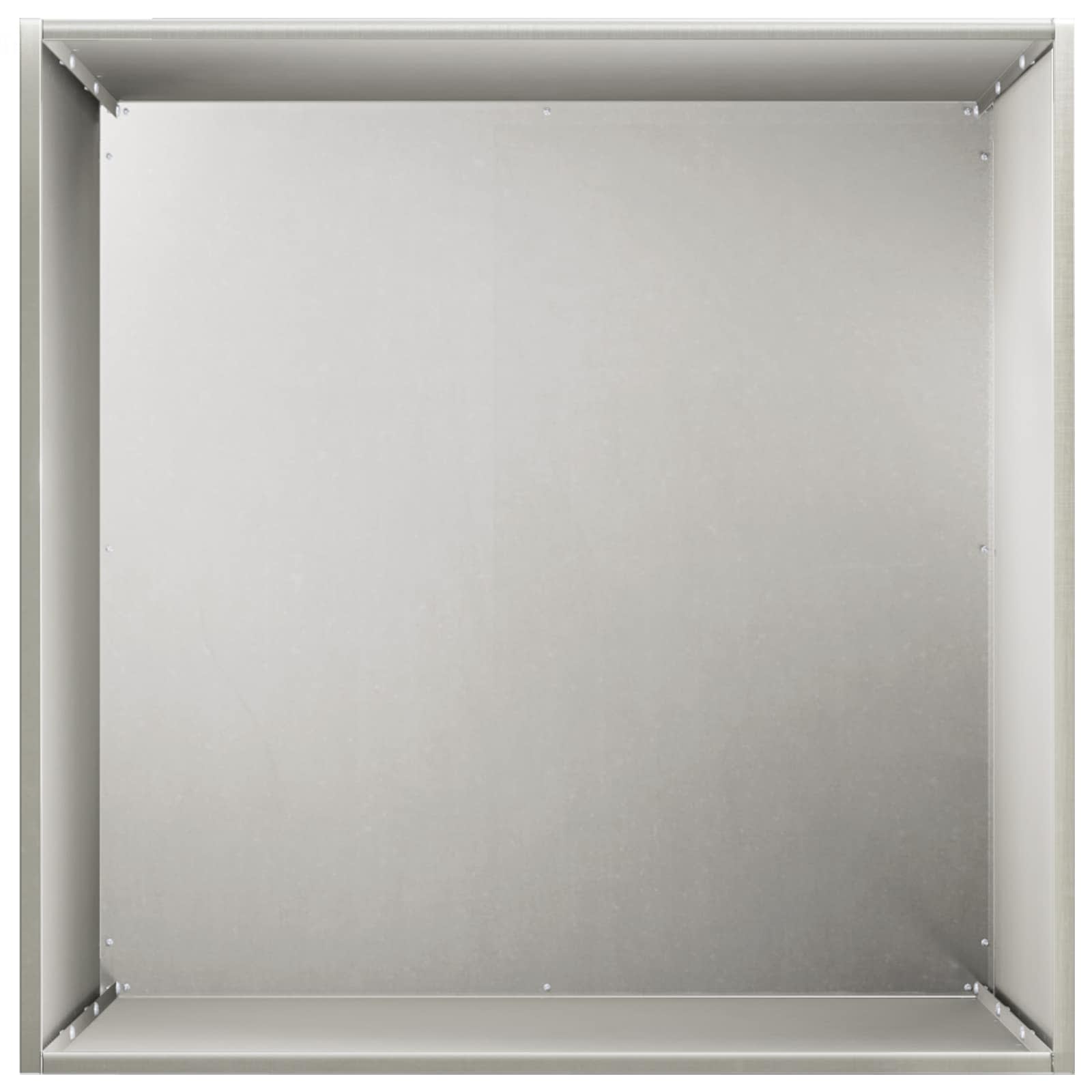 vidaXL Doniczka ogrodowa srebrny 40 x 40 x 75 cm Stal nierdzewna