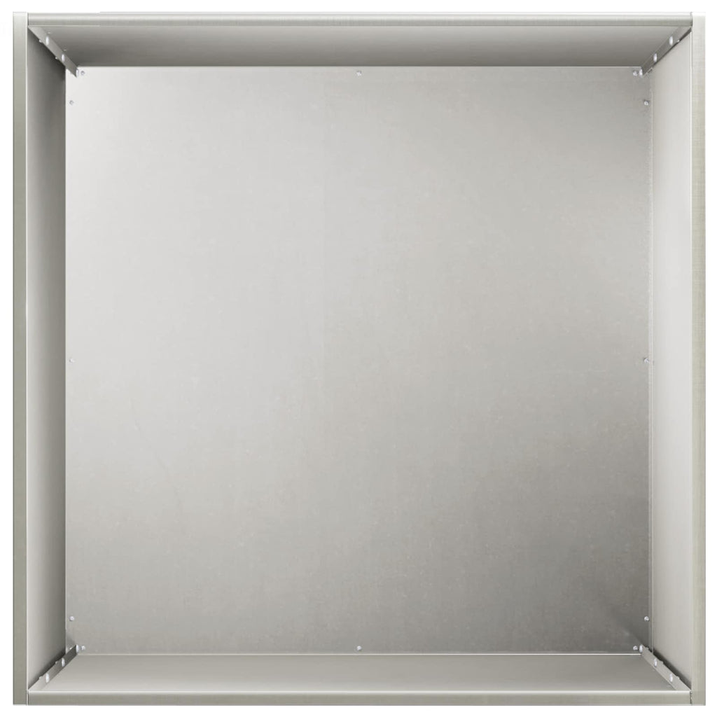 vidaXL Doniczka ogrodowa 2 szt. srebrny 40 x 40 x 75 cm