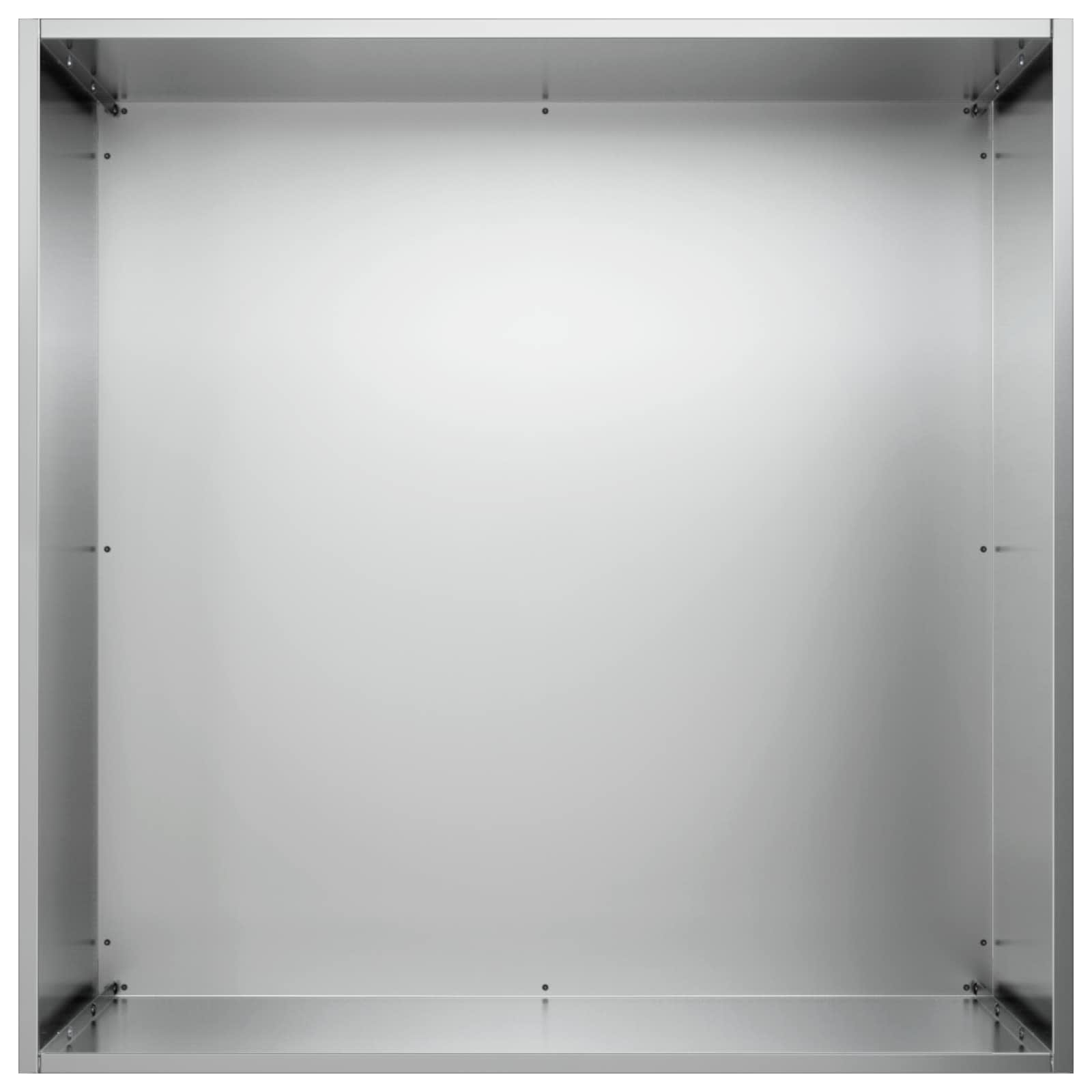 vidaXL Doniczka ogrodowa srebrny 40 x 40 x 75 cm Stal ocynkowana