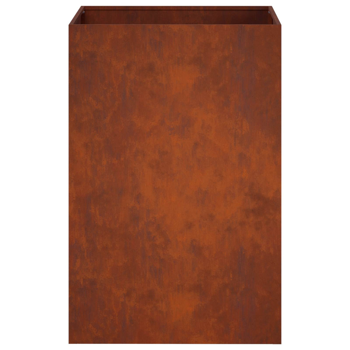 vidaXL Doniczka ogrodowa 2 szt. Rdzawy 40 x 40 x 75 cm
