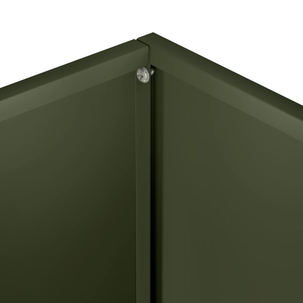 vidaXL Doniczka ogrodowa Oliwkowy zielony 40 x 20 x 40 cm