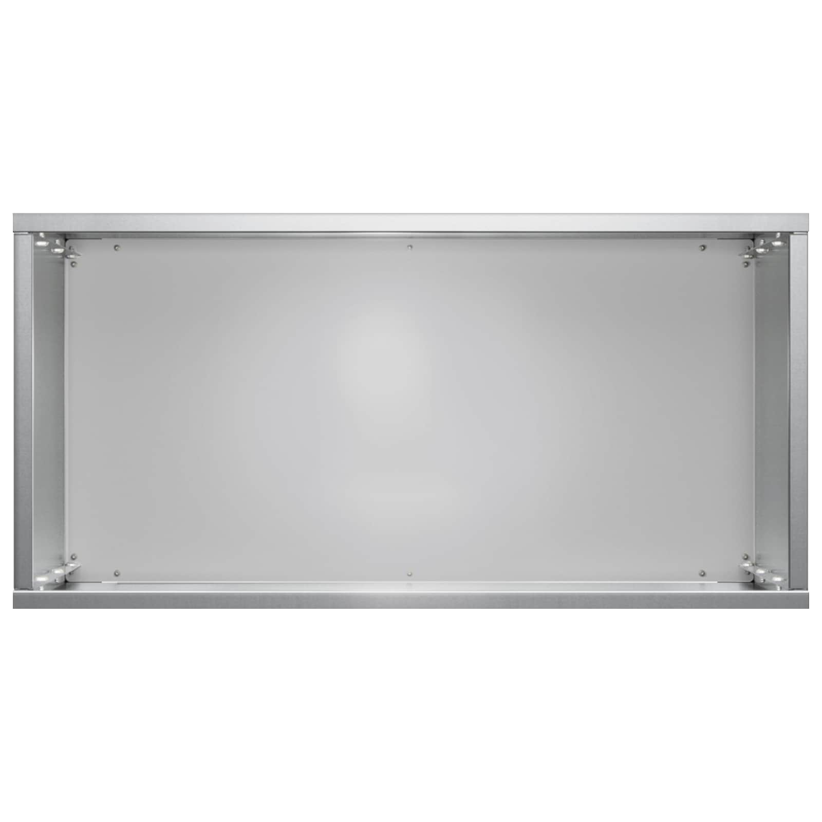 vidaXL Doniczka ogrodowa srebrny 40 x 20 x 40 cm Stal ocynkowana