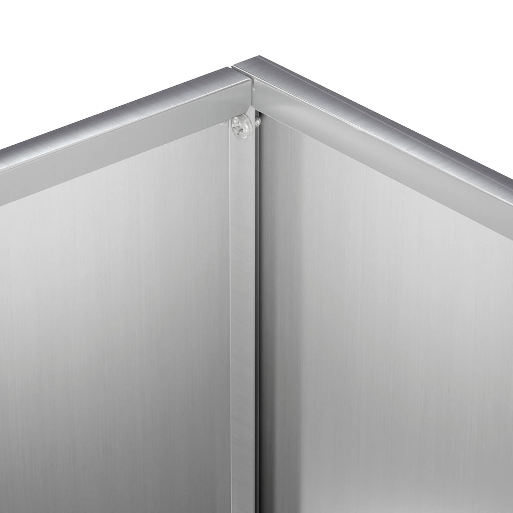 vidaXL Doniczka ogrodowa srebrny 40 x 20 x 50 cm Stal ocynkowana