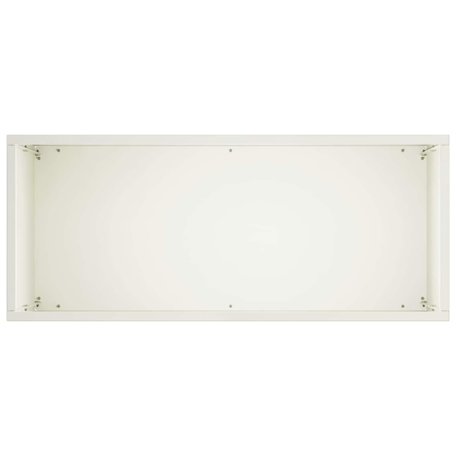 vidaXL Doniczka ogrodowa 2 szt. Biały 50 x 20 x 40 cm Stal zimnogięta