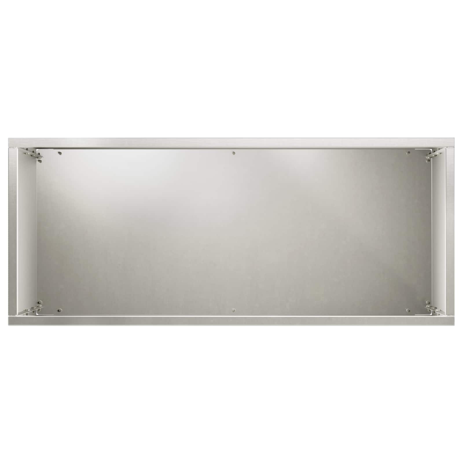 vidaXL Doniczka ogrodowa srebrny 50 x 20 x 75 cm Stal nierdzewna