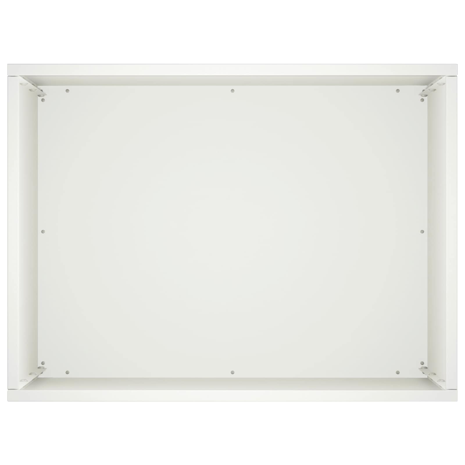 vidaXL Doniczka ogrodowa Biały 40 x 30 x 50 cm Stal zimnogięta