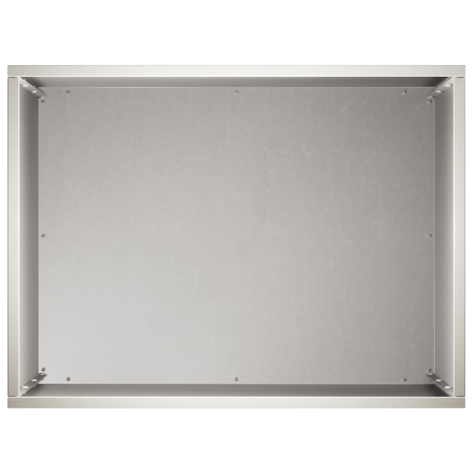vidaXL Doniczka ogrodowa srebrny 40 x 30 x 50 cm Stal nierdzewna
