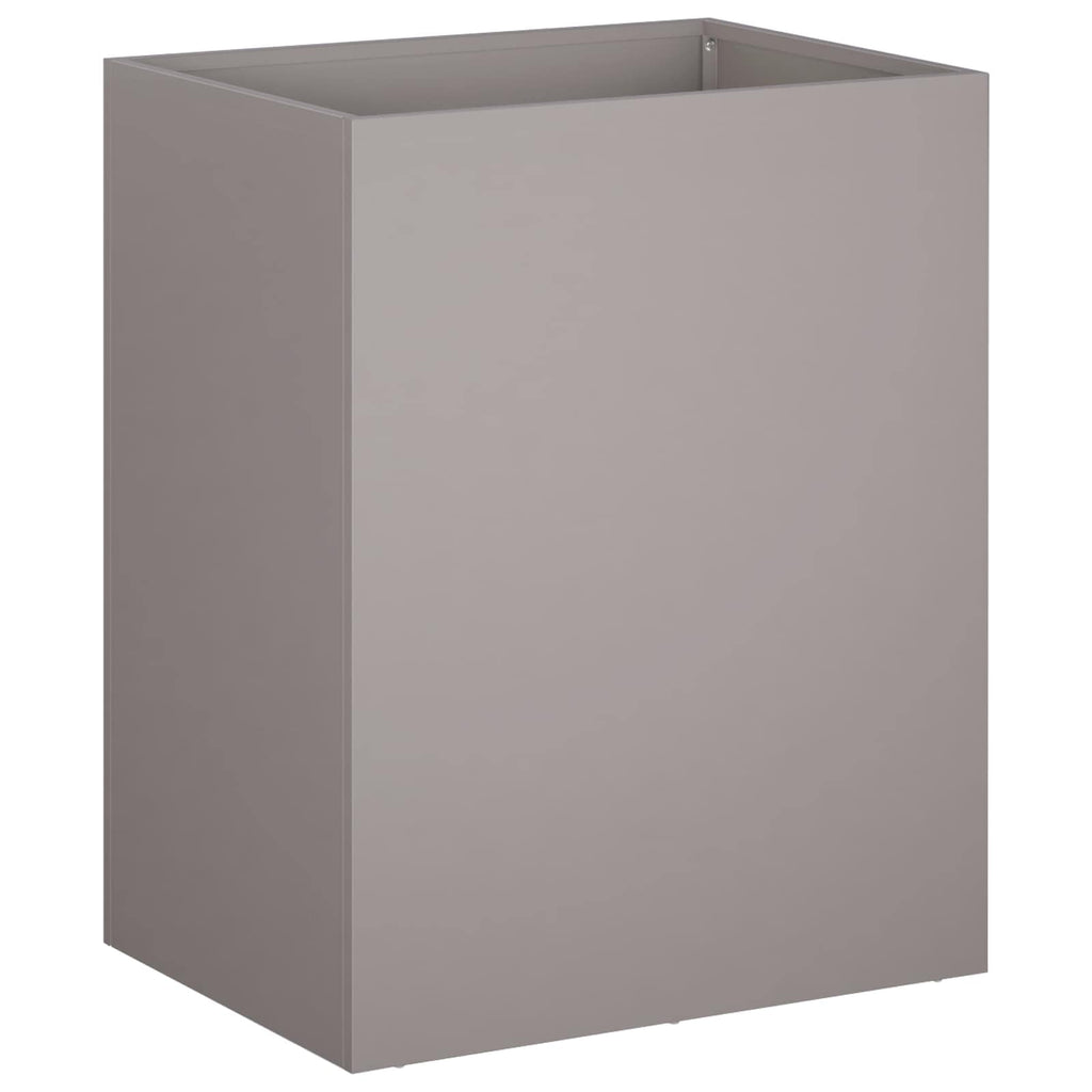 vidaXL Doniczka ogrodowa Rdzawy 40 x 30 x 50 cm Stal kortenowska