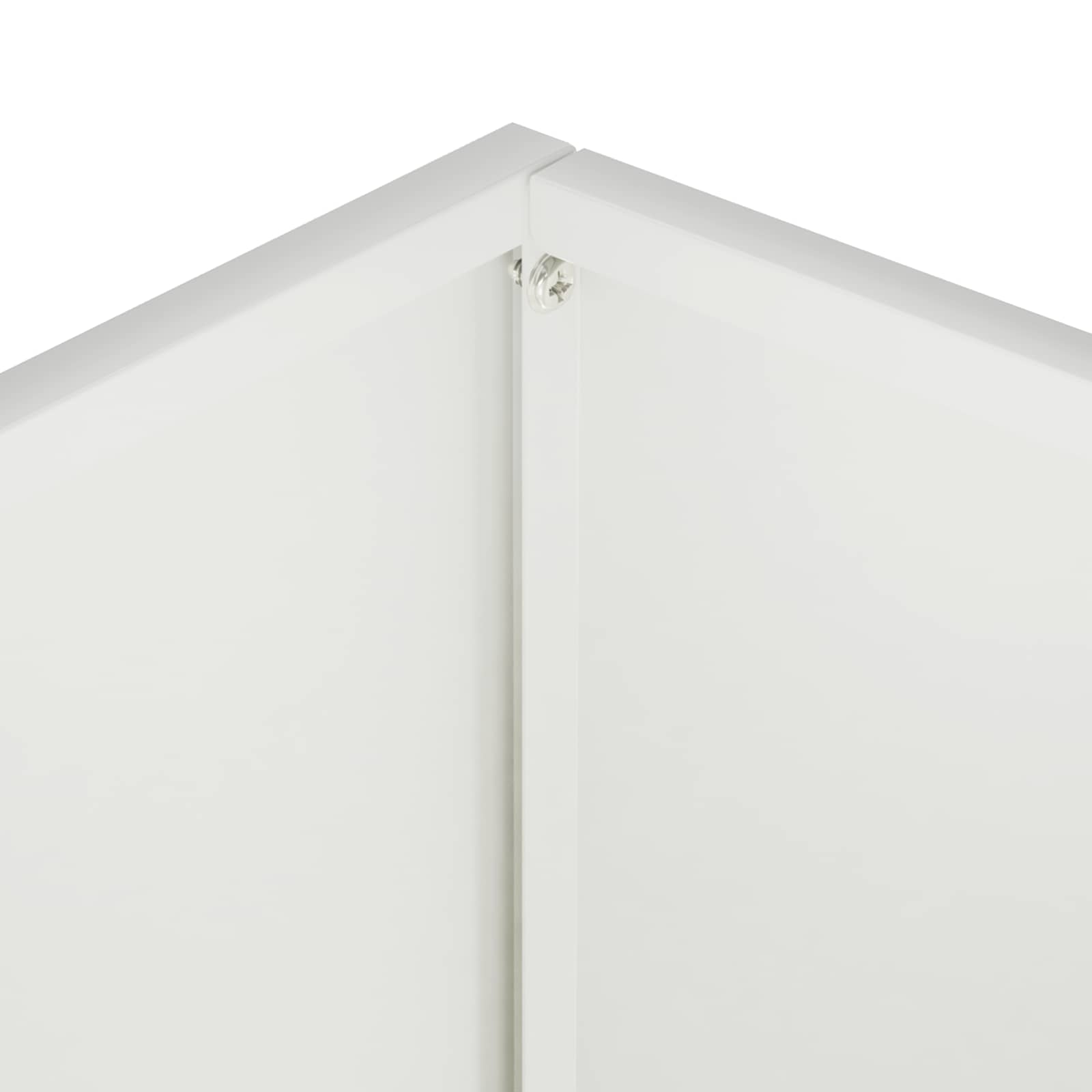 vidaXL Doniczka ogrodowa 2 szt. Biały 50 x 30 x 40 cm Stal zimnogięta