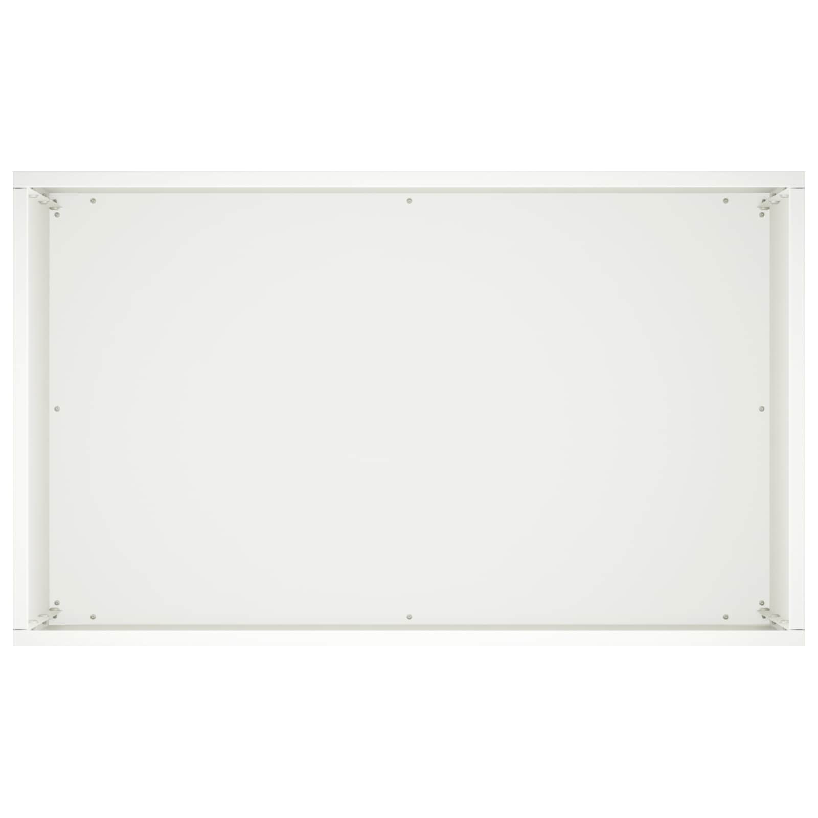 vidaXL Doniczka ogrodowa 2 szt. Biały 50 x 30 x 40 cm Stal zimnogięta