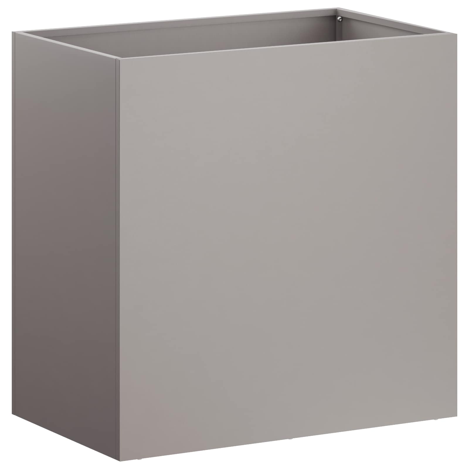 vidaXL Doniczka ogrodowa Rdzawy 50 x 30 x 40 cm Stal kortenowska