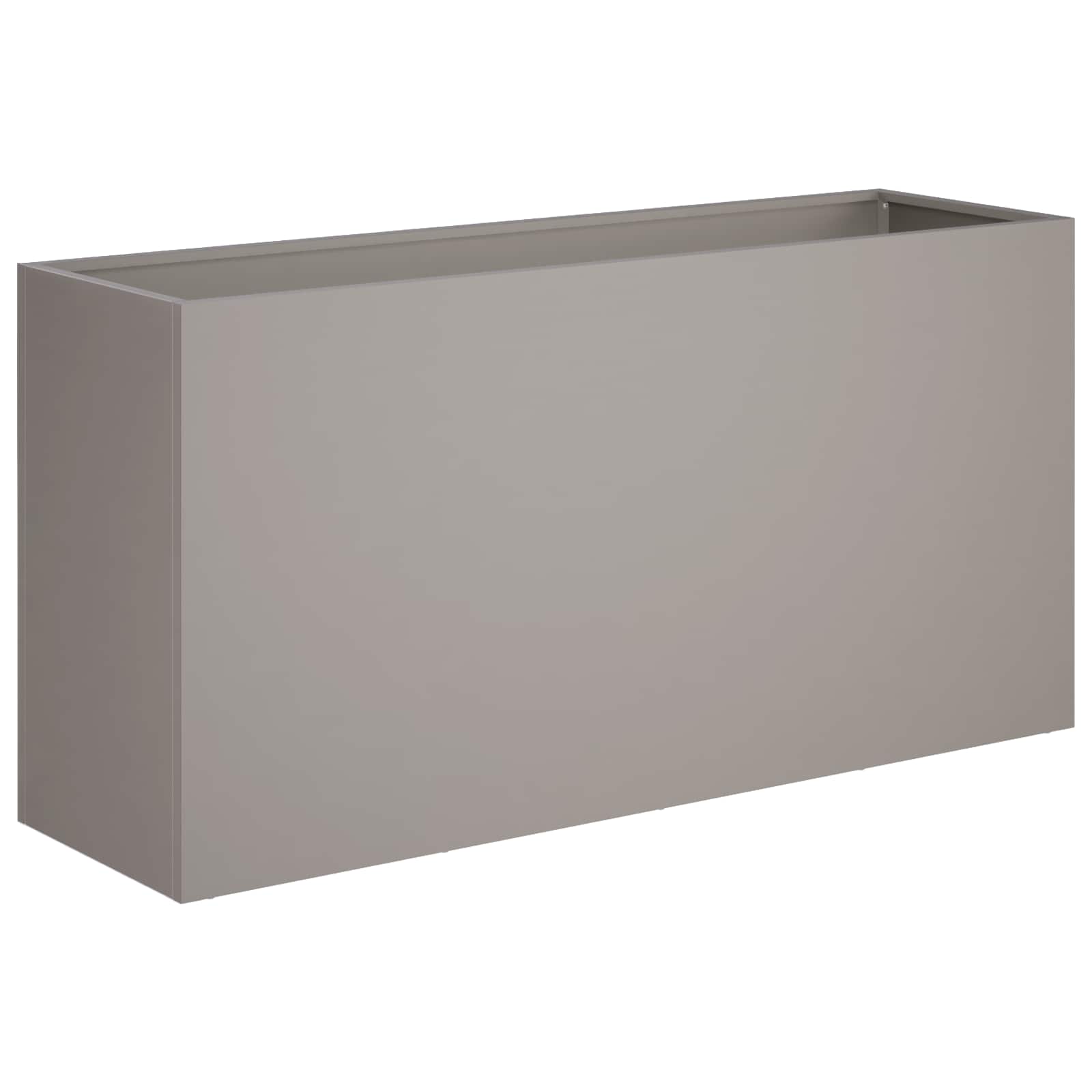 vidaXL Doniczka ogrodowa Rdzawy 100 x 30 x 40 cm Stal kortenowska