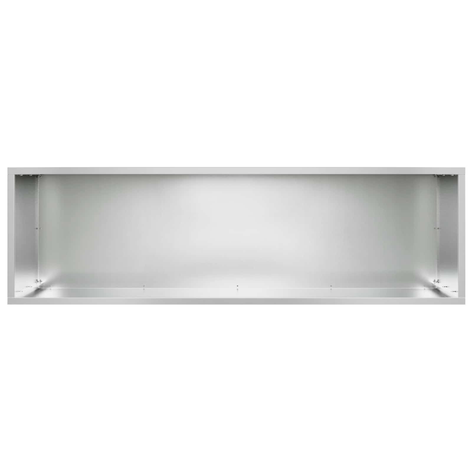 vidaXL Doniczka ogrodowa srebrny 100 x 30 x 50 cm Stal ocynkowana