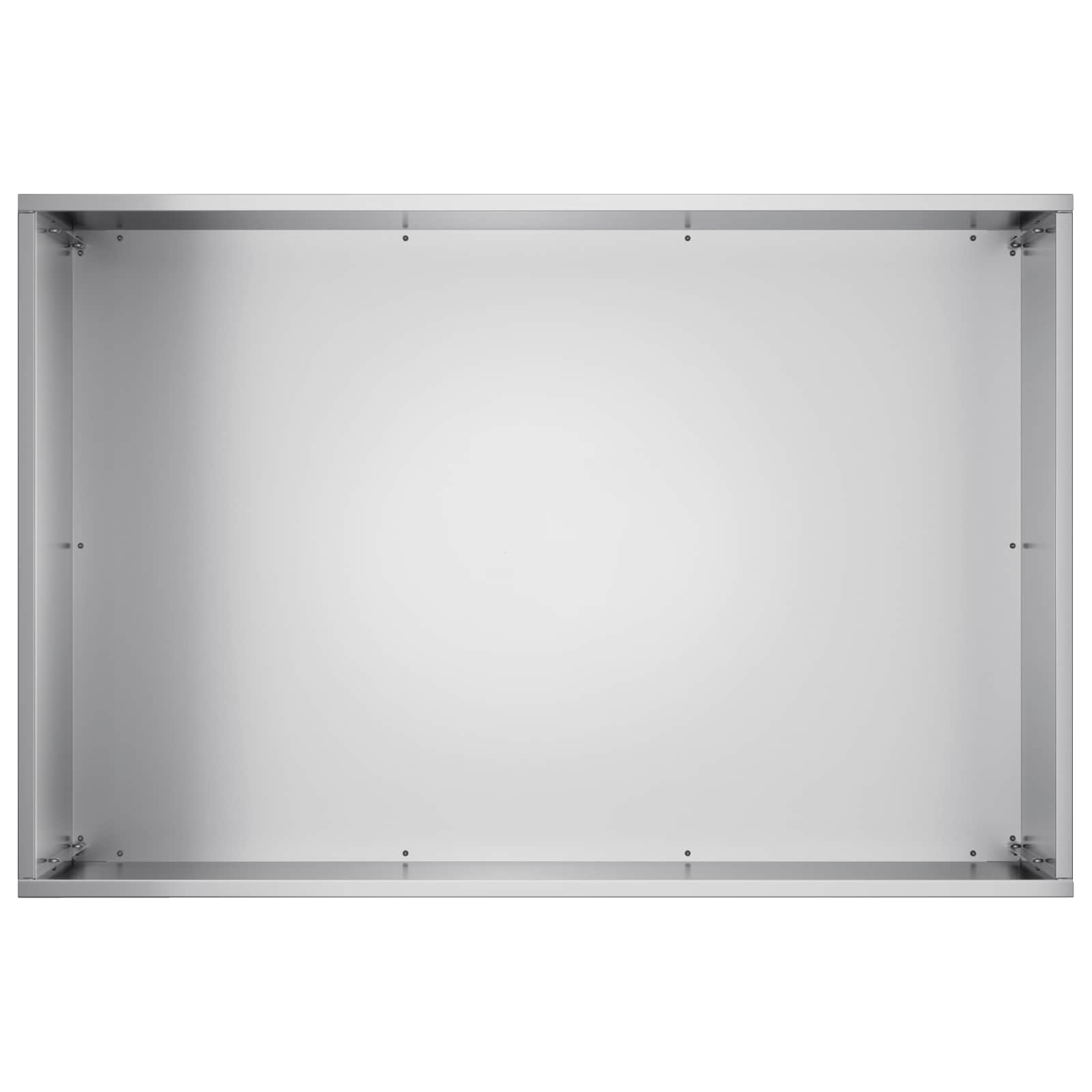 vidaXL Doniczka ogrodowa srebrny 50 x 40 x 40 cm Stal ocynkowana
