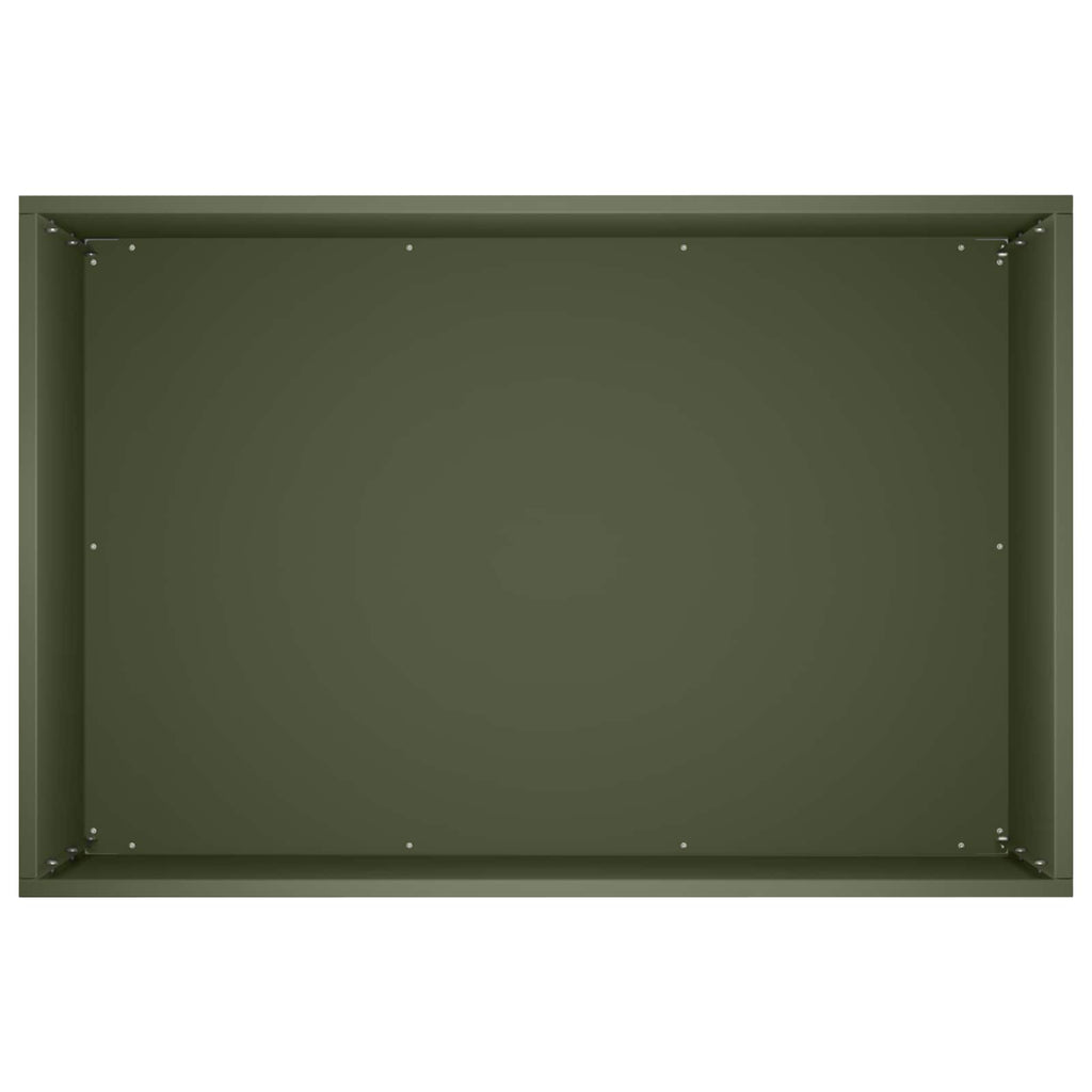 vidaXL Doniczka ogrodowa Oliwkowy zielony 50 x 40 x 50 cm