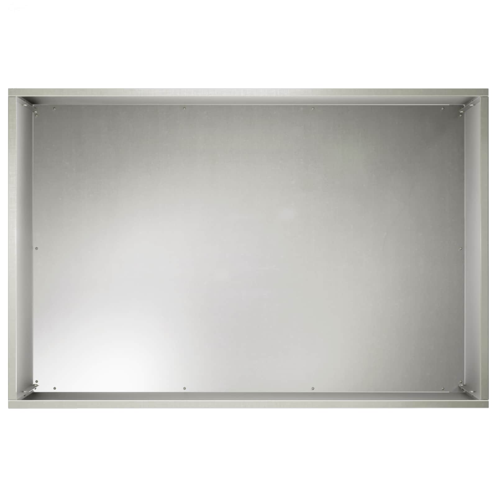 vidaXL Doniczka ogrodowa srebrny 60 x 40 x 40 cm Stal nierdzewna