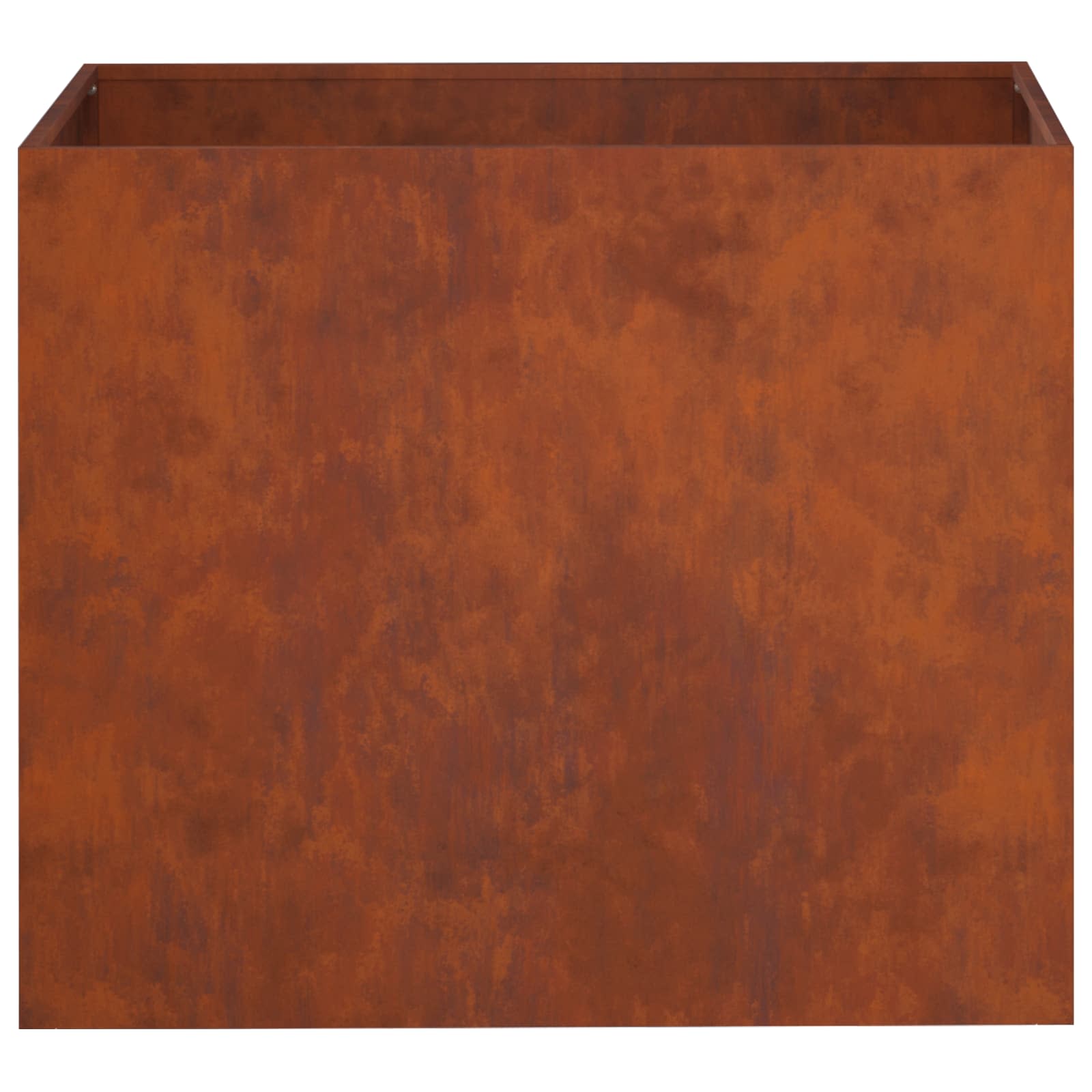 vidaXL Doniczka ogrodowa 2 szt. Rdzawy 60 x 40 x 50 cm