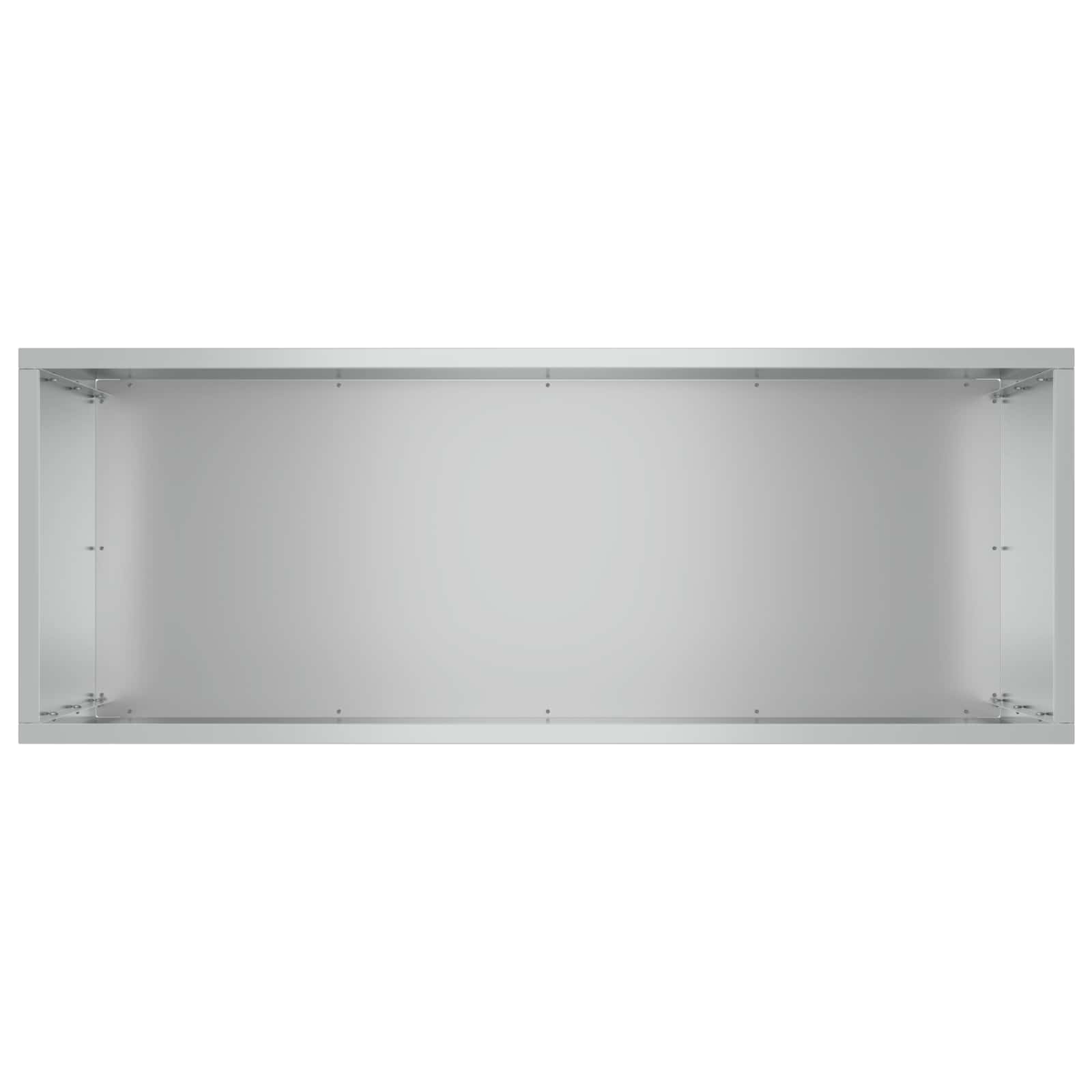 vidaXL Doniczka ogrodowa srebrny 80 x 40 x 50 cm Stal ocynkowana