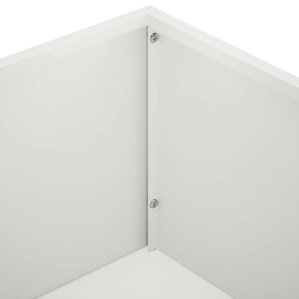 vidaXL Doniczka ogrodowa Biały 50 x 50 x 49 cm Stal zimnogięta