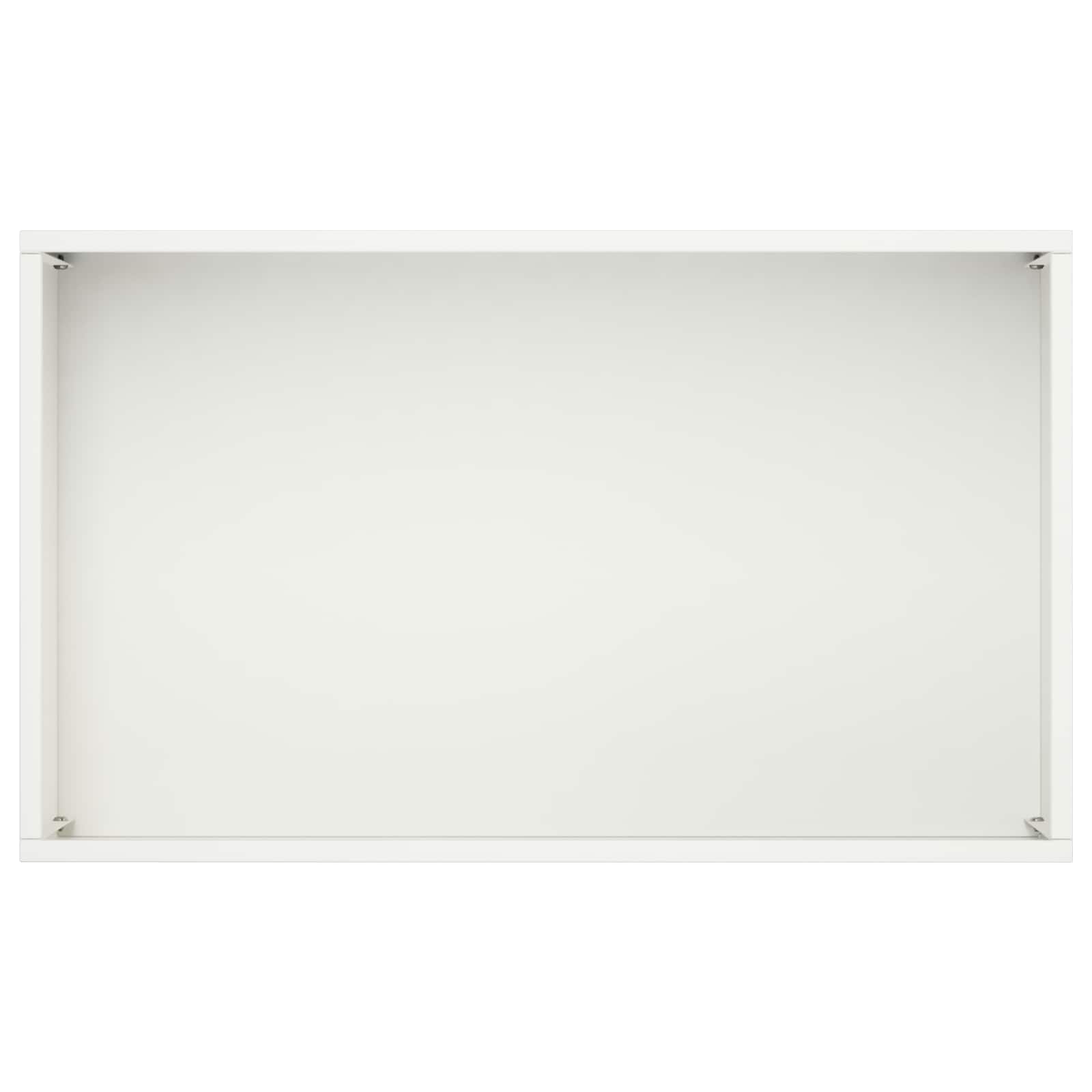 vidaXL Doniczka ogrodowa Biały 50 x 30 x 49 cm Stal zimnogięta