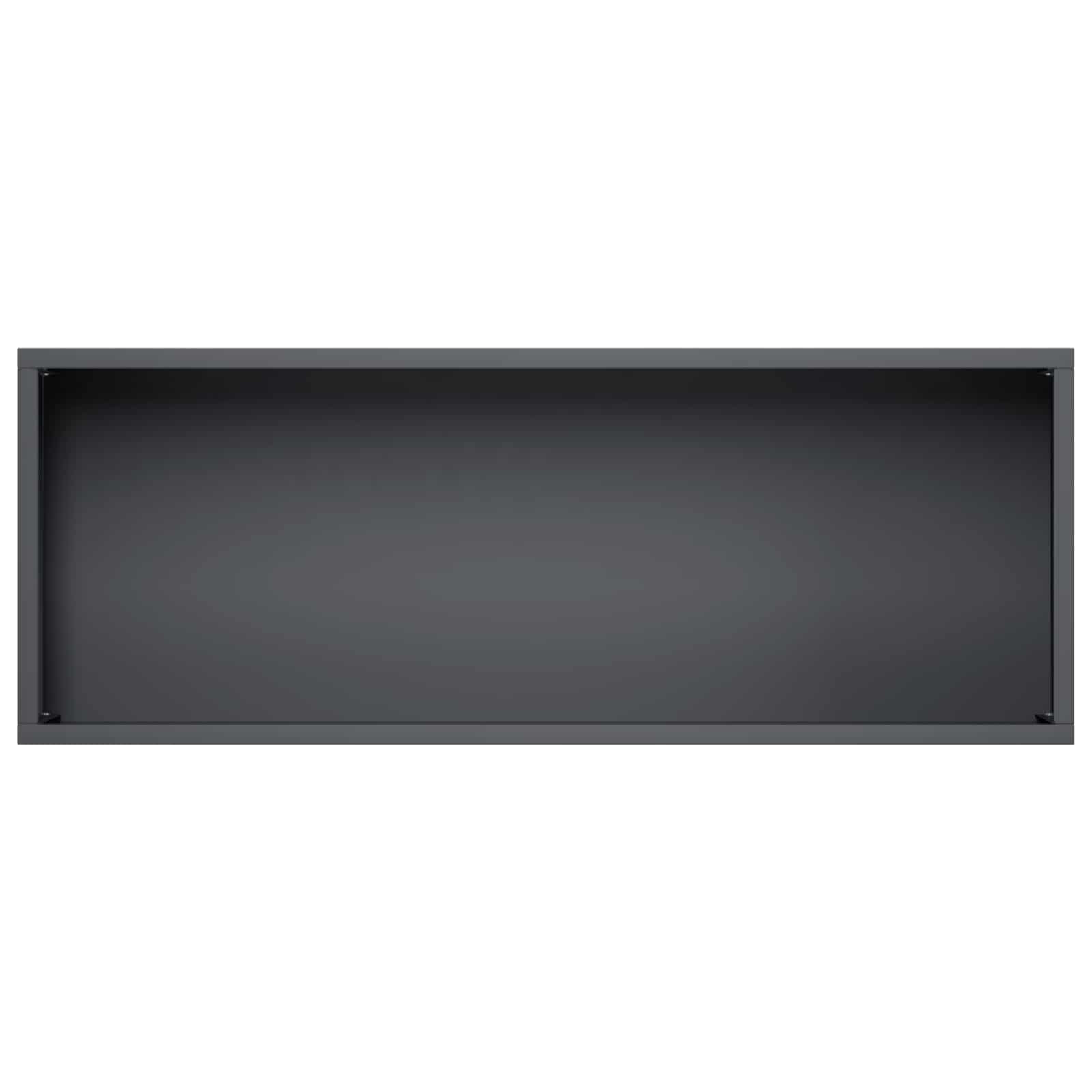 vidaXL Doniczka ogrodowa 2 szt. Czarny 80 x 20 x 49 cm Stal zimnogięta