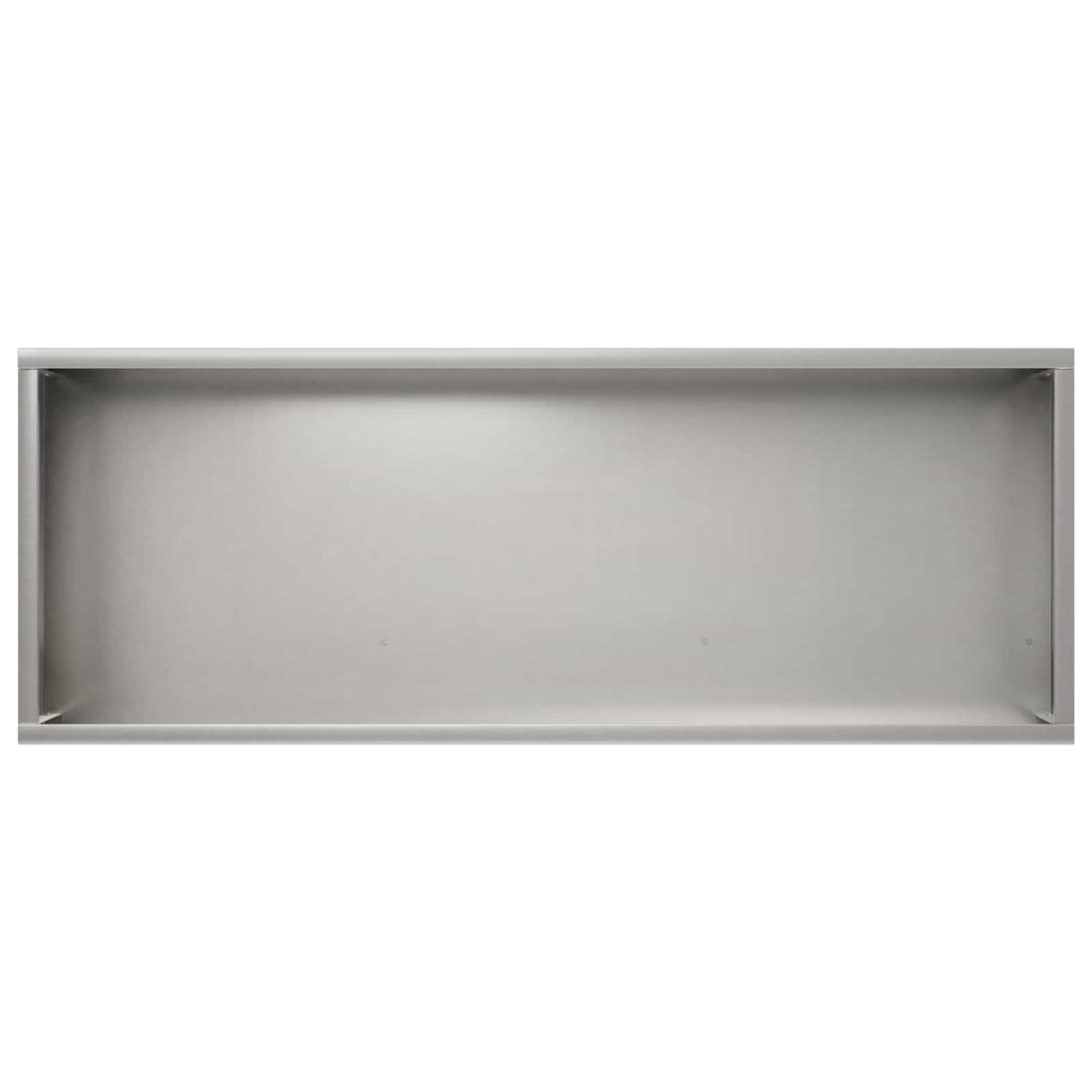 vidaXL Doniczka ogrodowa 2 szt. srebrny 80 x 20 x 49 cm