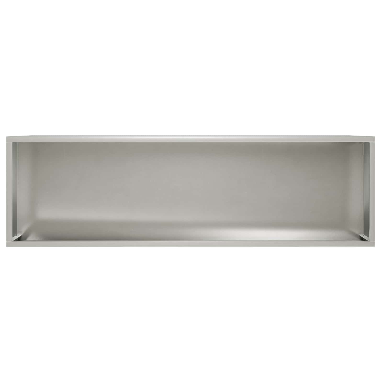 vidaXL Doniczka ogrodowa srebrny 100 x 20 x 49 cm Stal nierdzewna