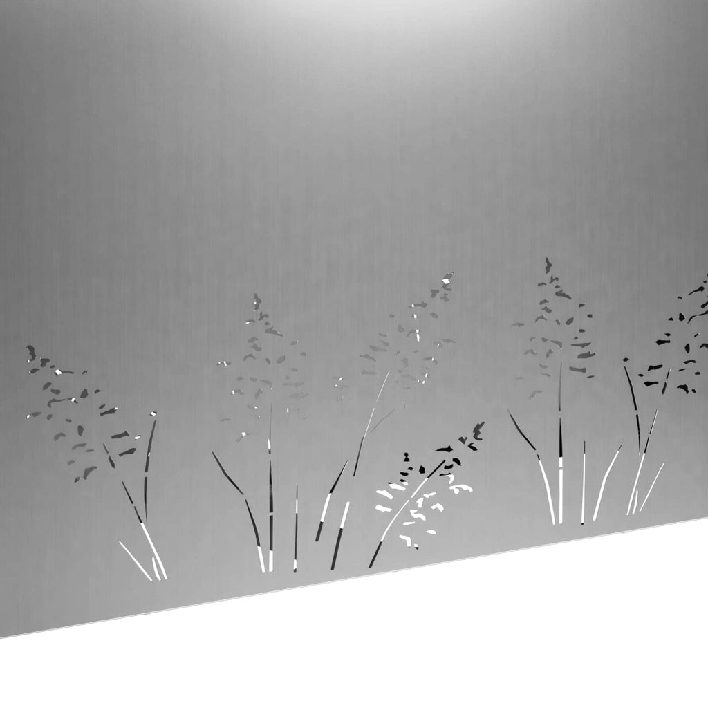 vidaXL Doniczka ogrodowa srebrny 100 x 20 x 49 cm Stal ocynkowana