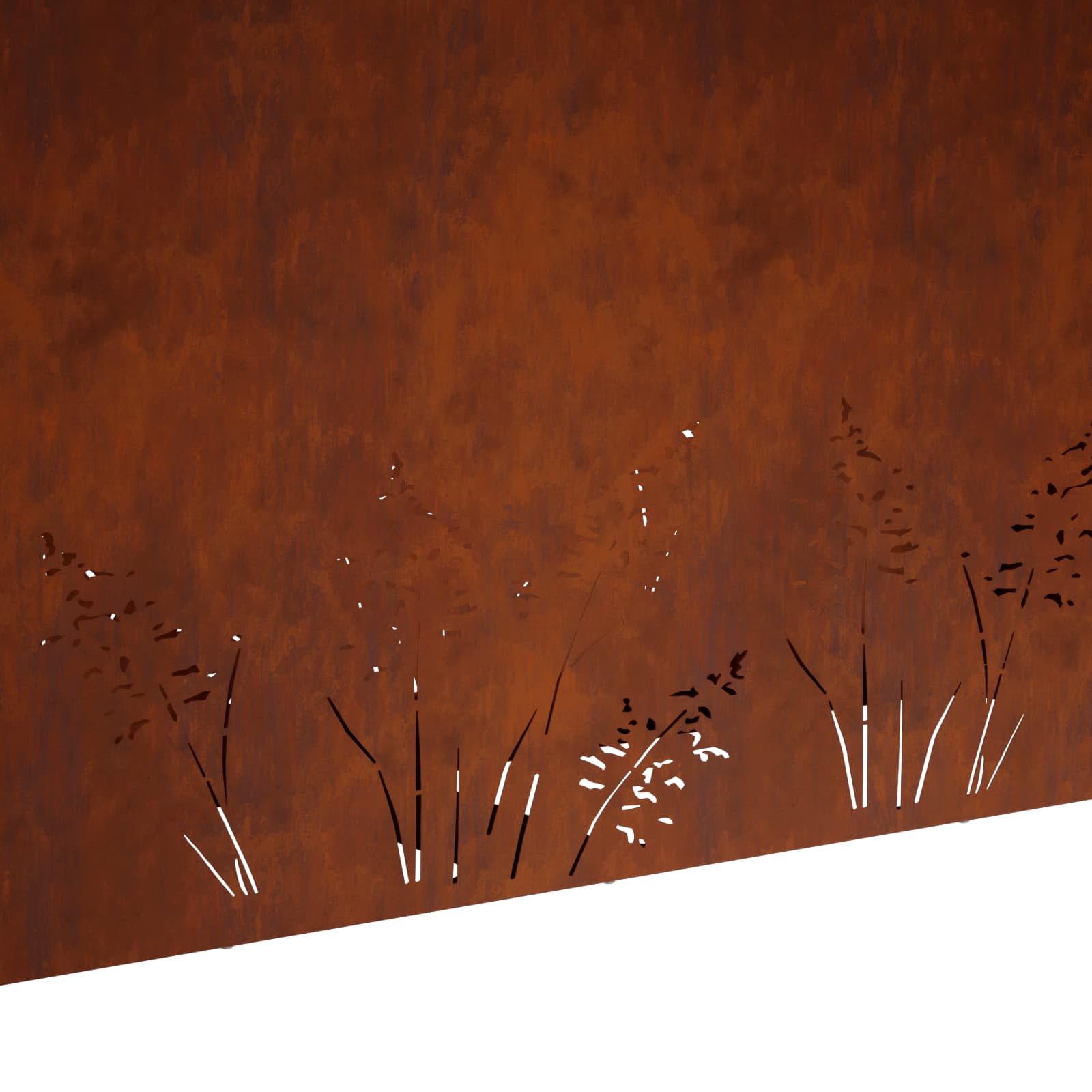 vidaXL Doniczka ogrodowa Rdzawy 100 x 20 x 49 cm Stal kortenowska