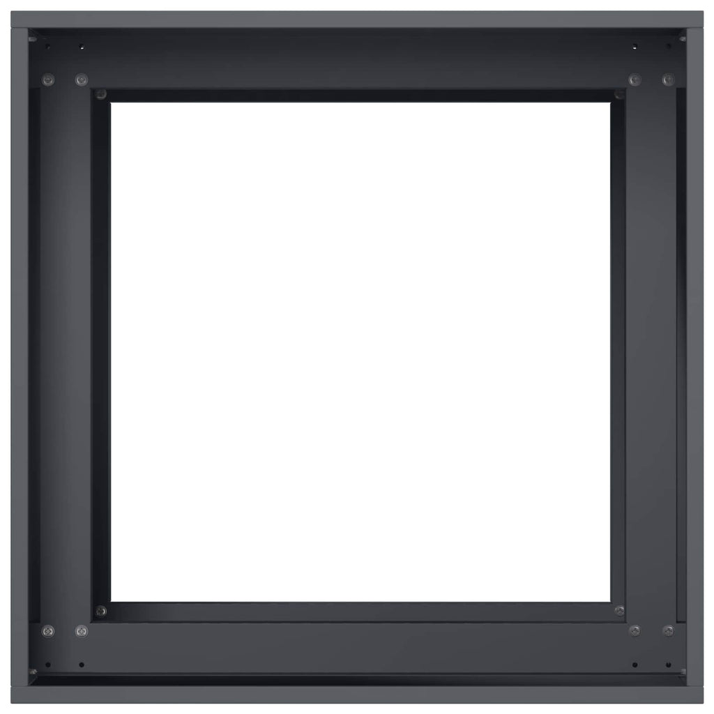 vidaXL Doniczka ogrodowa antracytowy 40 x 40 x 60 cm Stal zimnogięta