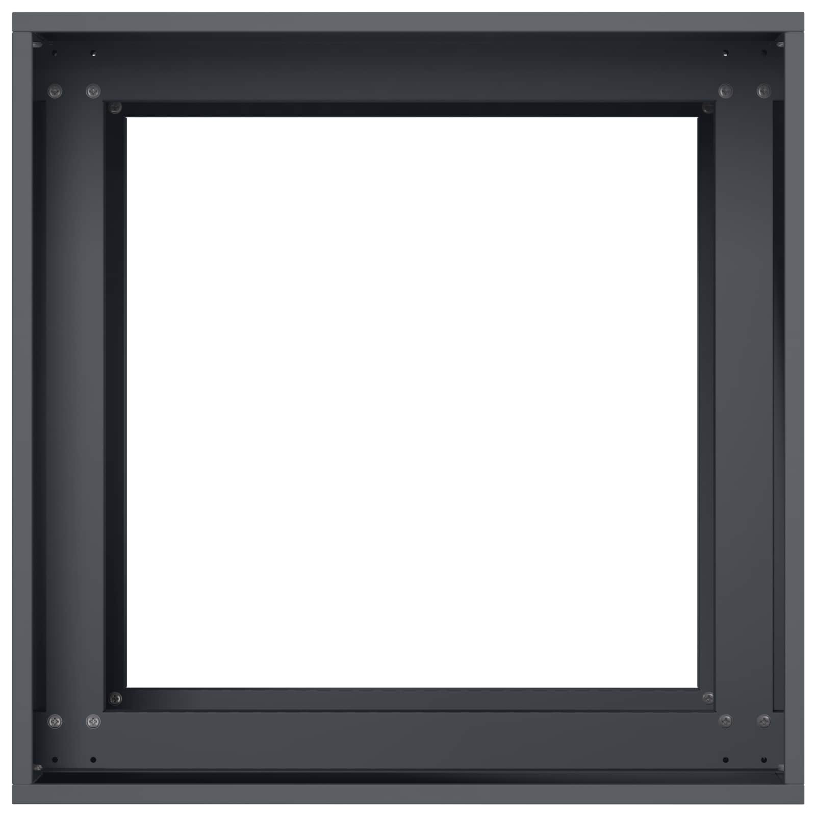 vidaXL Doniczka ogrodowa antracytowy 40 x 40 x 60 cm Stal zimnogięta