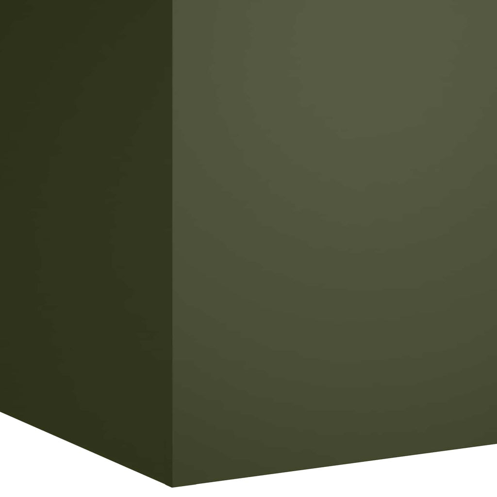 vidaXL Doniczka ogrodowa Oliwkowy zielony 40 x 40 x 60 cm