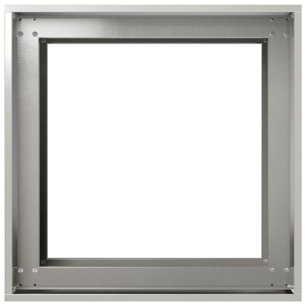 vidaXL Doniczka ogrodowa srebrny 40 x 40 x 60 cm Stal nierdzewna
