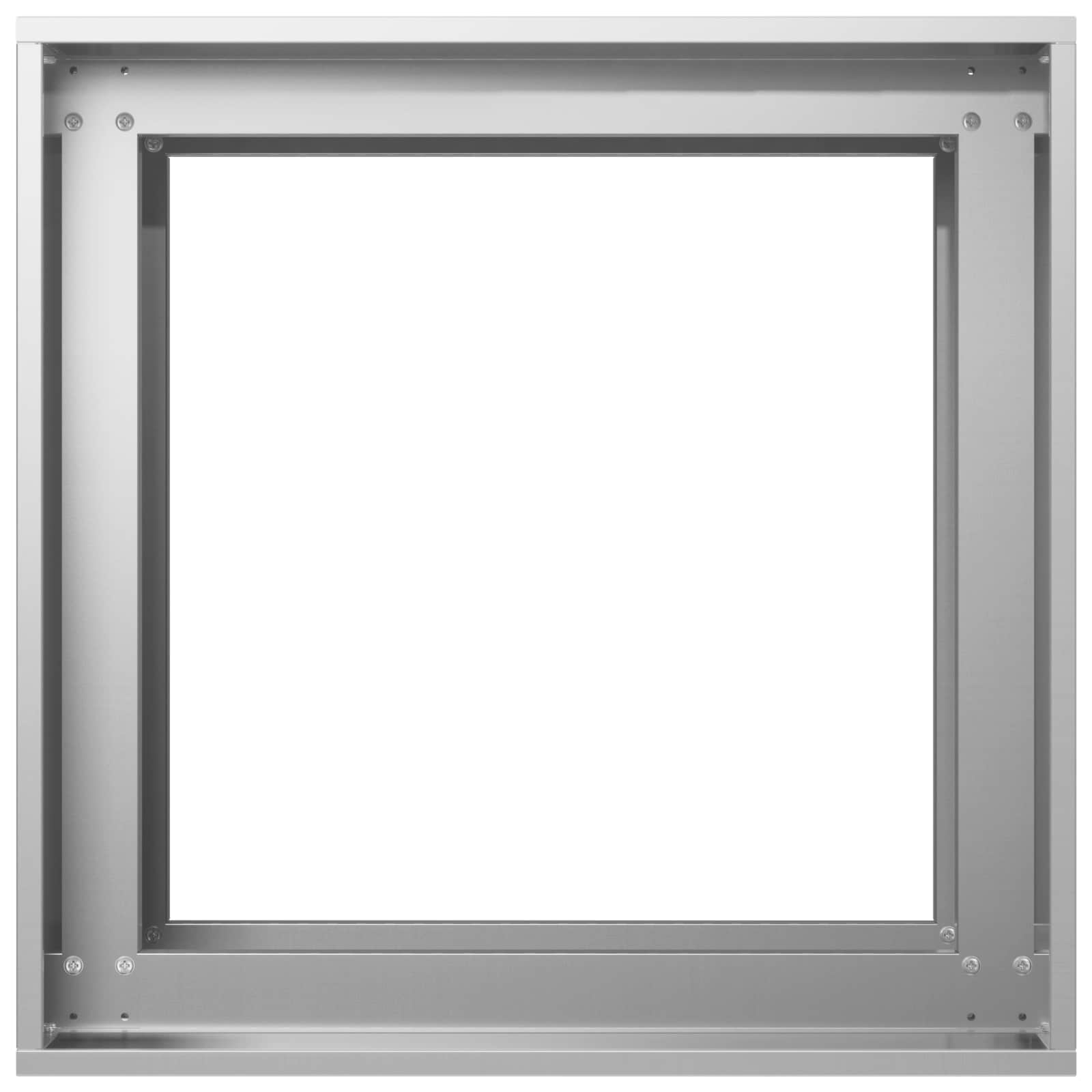 vidaXL Doniczka ogrodowa srebrny 40 x 40 x 60 cm Stal ocynkowana