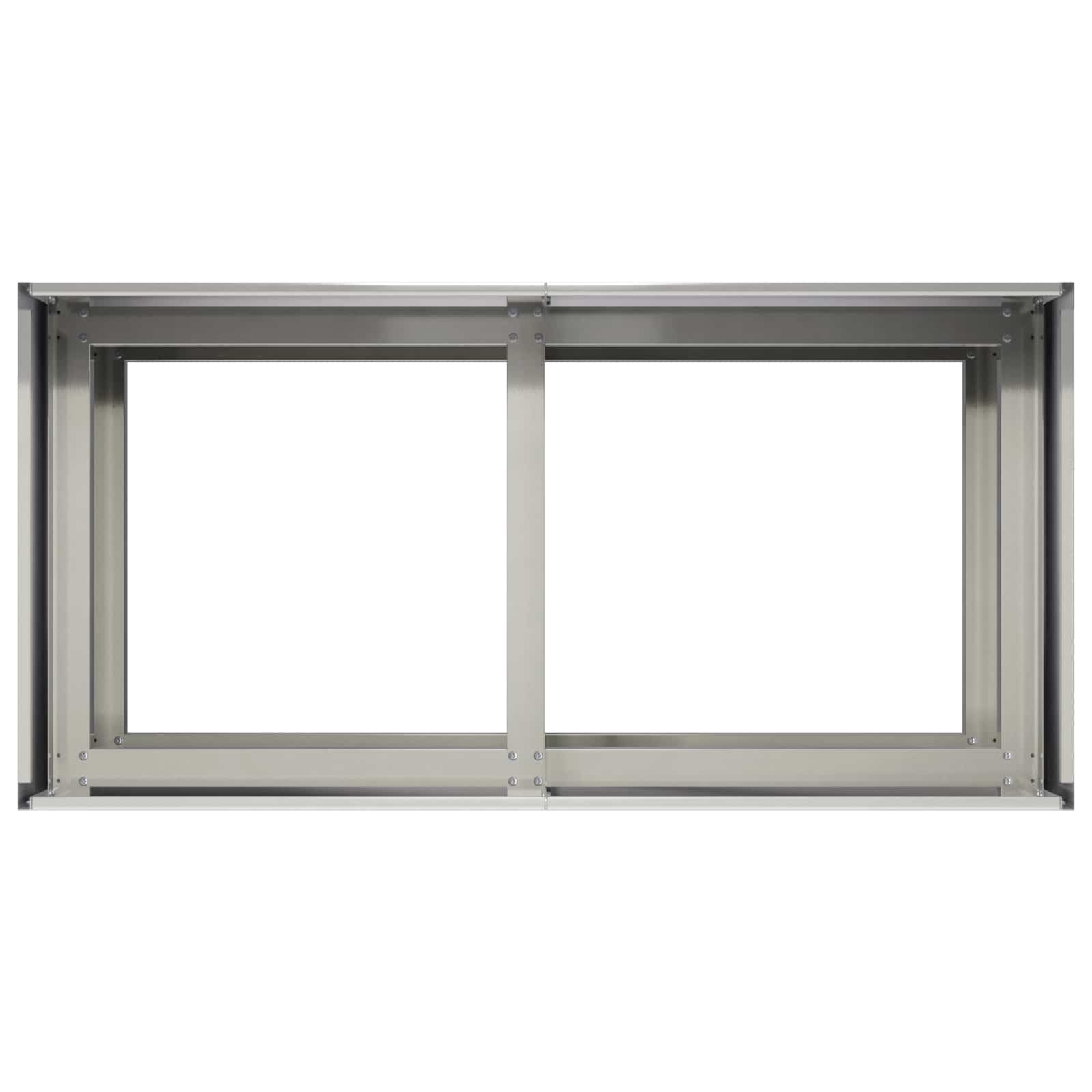 vidaXL Doniczka ogrodowa srebrny 80 x 40 x 60 cm Stal nierdzewna