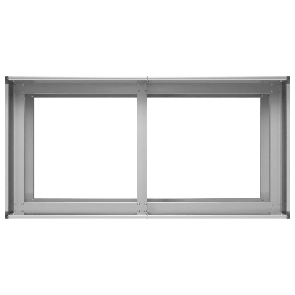 vidaXL Doniczka ogrodowa srebrny 80 x 40 x 60 cm Stal ocynkowana