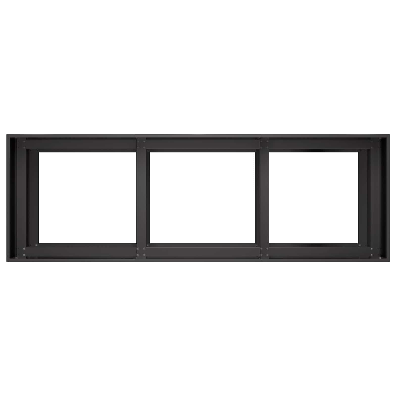 vidaXL Doniczka ogrodowa Czarny 120 x 40 x 60 cm Stal zimnogięta