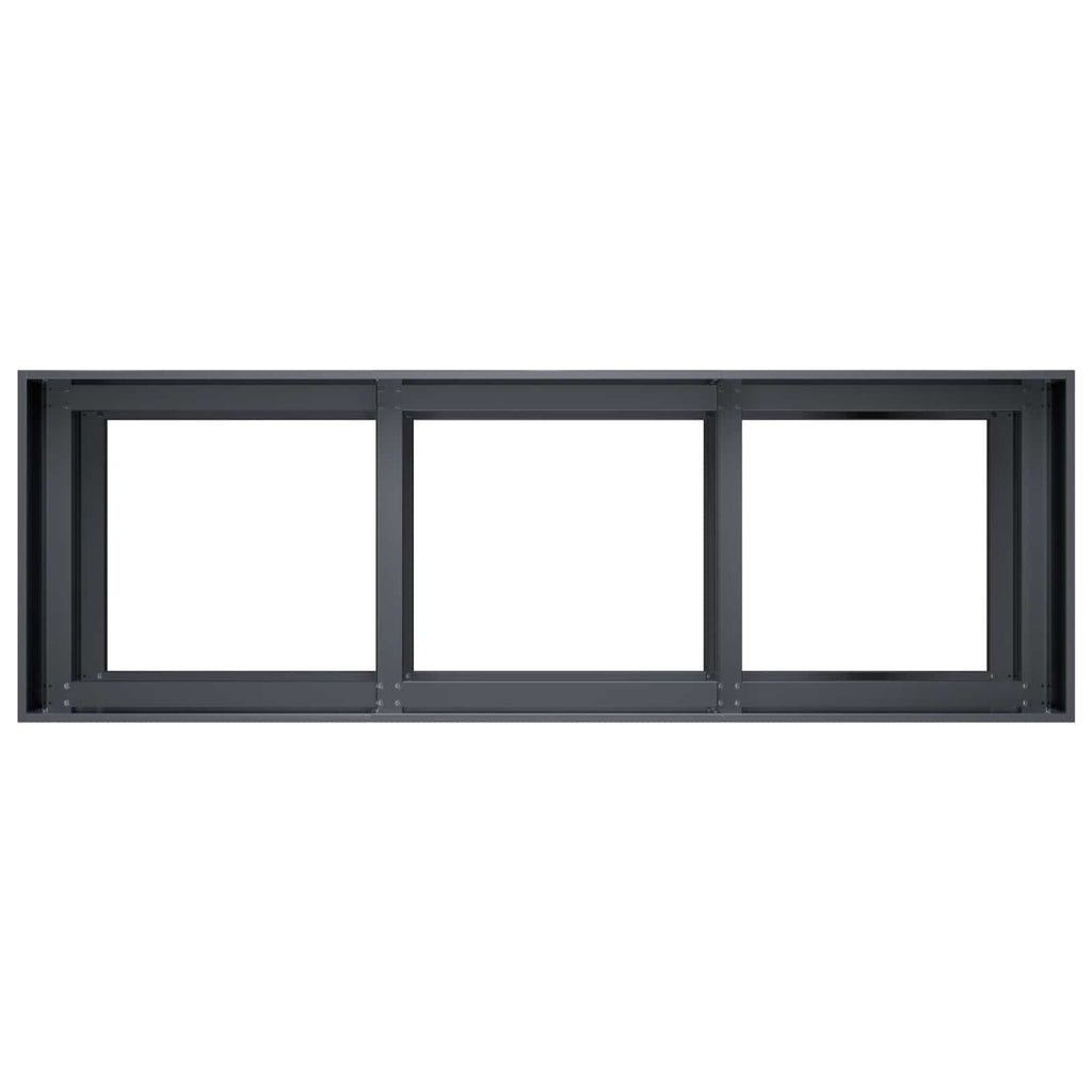 vidaXL Doniczka ogrodowa antracytowy 120 x 40 x 60 cm Stal zimnogięta